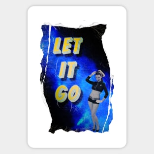 Let It Go Sticker